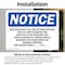 Signmission Red Dyed Diesel Fuel For Off Road Use Only OSHA Notice Sign, Vinyl Decal, 14in W x 10in L, 2PK OS-2PACK-NS-D-1014-L-18010 - alternate 6